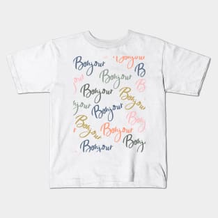 Bonjour Bonjour Kids T-Shirt